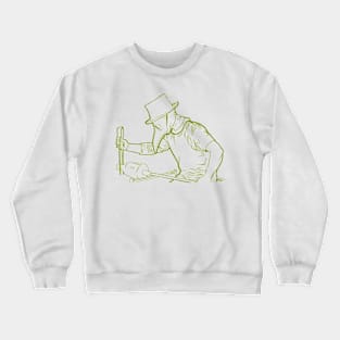 Plague Gaffer - Yellow/Green Crewneck Sweatshirt